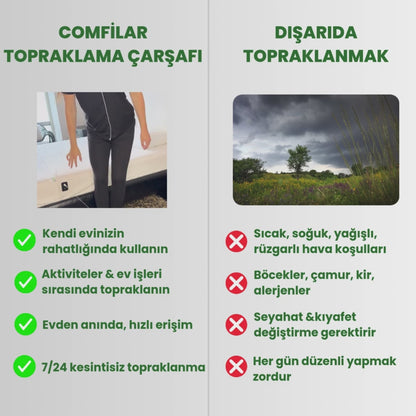 Topraklama çarşafı faydaları