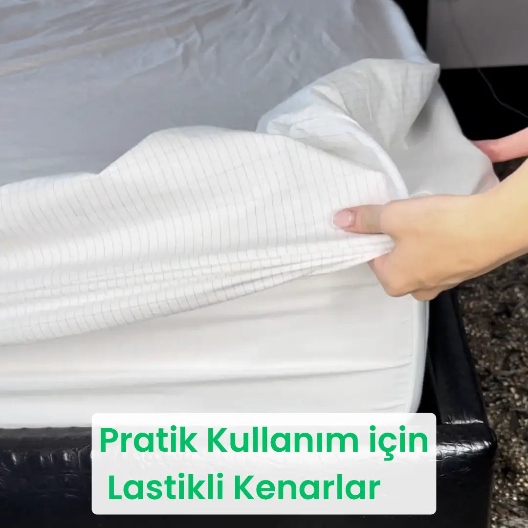lastikli kenarlı topraklama çarşafı