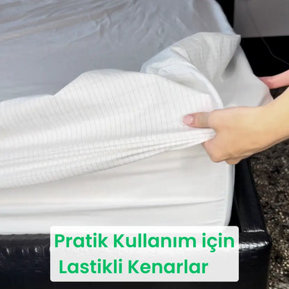 lastikli kenarlı topraklama çarşafı